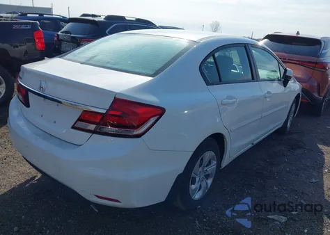 2014 Honda Civic Lx from USA, damaged, VIN 19XFB2F52EE229345